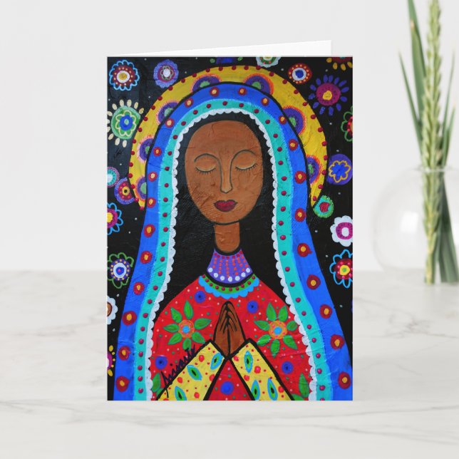 Unsere Lady von Guadalupe Cards Karte (Vorderseite)