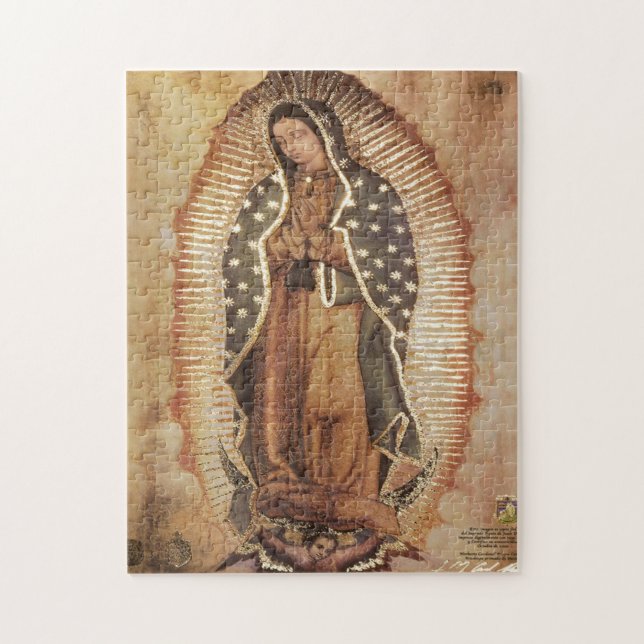 Unsere Lady von Guadalupe Mary Puzzle (Vertikal)