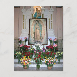 Unsere Lady von Guadalupe Postcard Postkarte