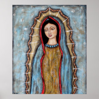 Unsere Lady von Guadalupe Poster