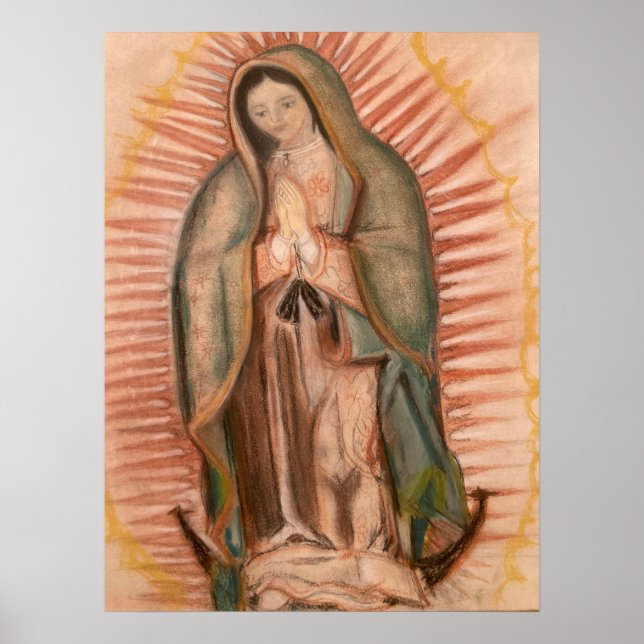 Unsere Lady von Guadalupe Poster (Vorne)