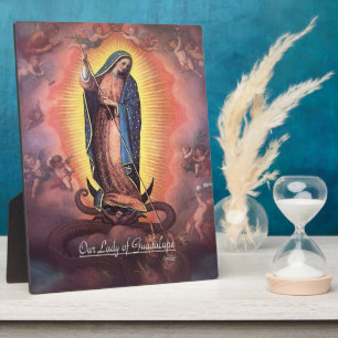 Unsere Lady von Guadalupe Rev12 Fotoplatte