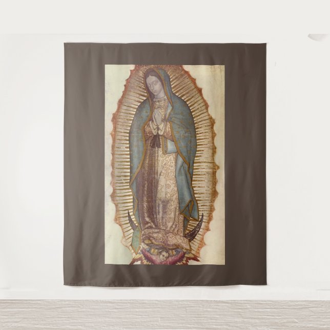 Unsere Lady von Guadalupe Tapestry Wandteppich (Vorderseite)