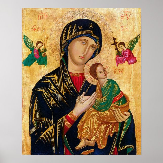 Unsere Lady von Perpetual Help Madonna and Child I Poster (Vorne)