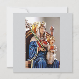 Unsere Lady Walsingham Flat Greeting Card Feiertagskarte