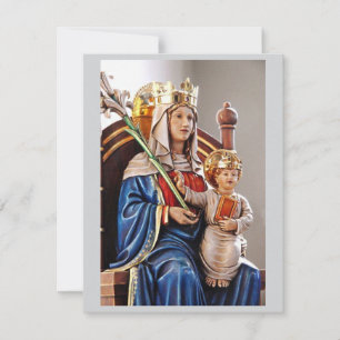 Unsere Lady Walsingham Flat Greeting Card Karte