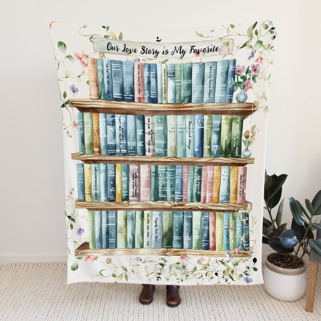 Unsere Liebe | Anpassbare Paare Fleecedecke (Von Creator hochgeladen)