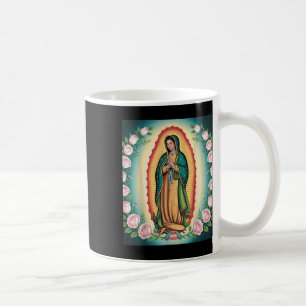 Unsere Liebe Frau De Guadalupe Sant Maria Rückseit Kaffeetasse