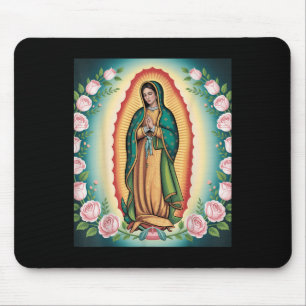 Unsere Liebe Frau De Guadalupe Sant Maria Rückseit Mousepad