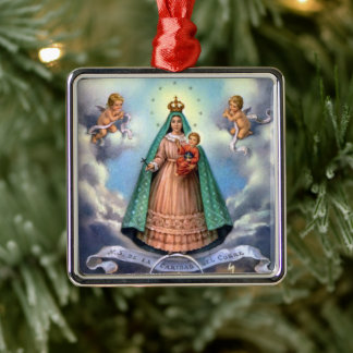 Unsere Liebe Frau der Barmherzigkeit - Schutzpatro Ornament Aus Metall