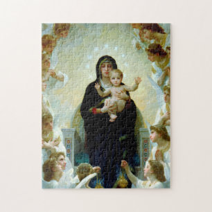 Unsere Liebe Frau der Engel Schöne Madonna mit Kin Puzzle