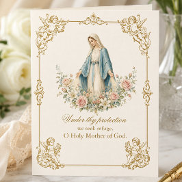 Unsere Liebe Frau der Gnade katholische marianisch Karte