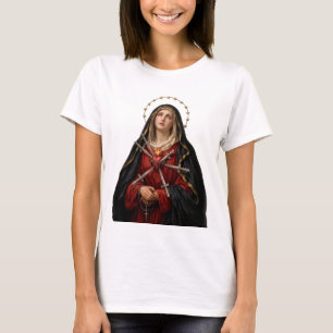 Unsere Liebe Frau der Schmerzen katholische marian T-Shirt