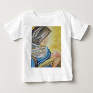Unsere Liebe Frau der Stille mit Jesuskind Baby T-shirt