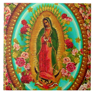 Unsere Liebe Frau Guadalupe mexikanische Heilige J Fliese