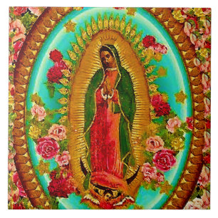 Unsere Liebe Frau Guadalupe mexikanische Heilige J Fliese