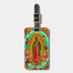 Unsere Liebe Frau Guadalupe mexikanische Heilige J Gepäckanhänger