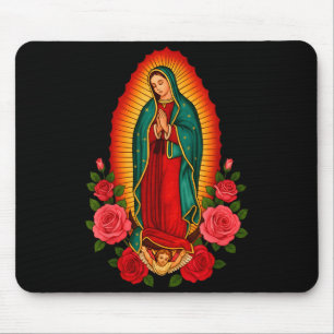 Unsere Liebe Frau Virgen De Guadalupe Heilige Jung Mousepad