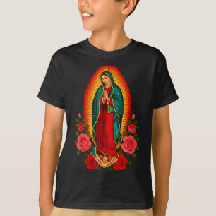 Unsere Liebe Frau Virgen De Guadalupe Heilige Jung T-Shirt