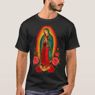 Unsere Liebe Frau Virgen De Guadalupe Heilige Jung T-Shirt