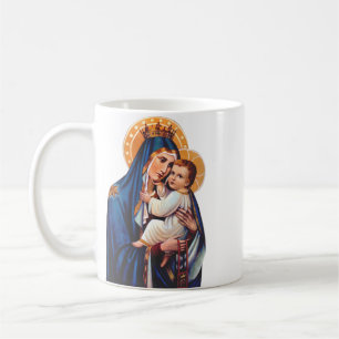 Unsere Liebe Frau vom Karmel Devotionalkunst Kaffeetasse