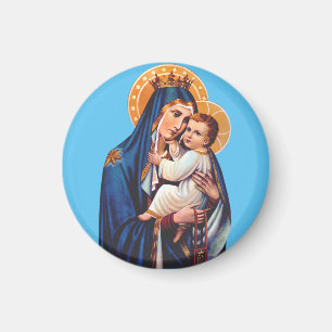 Unsere Liebe Frau vom Karmel Devotionalkunst Magnet