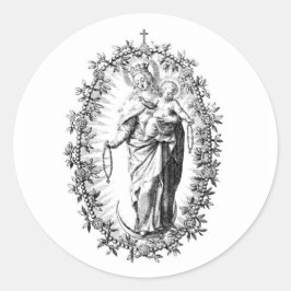 Unsere Liebe Frau vom Rosenkranz Aufkleber