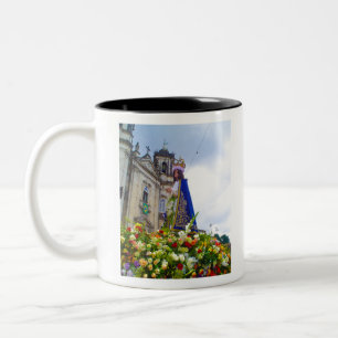 Unsere Liebe Frau von Conceição da Praia Zweifarbige Tasse