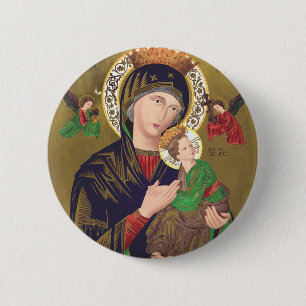 Unsere Liebe Frau von der immerwährenden Hilfe Button