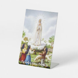 Unsere Liebe Frau von Fatima Christliches Schild