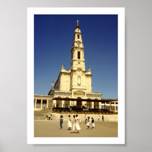 Unsere Liebe Frau von Fatima Kirche, Lissabon Port Poster