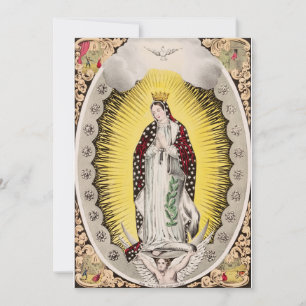 Unsere Liebe Frau von Guadalupe Dankeskarte