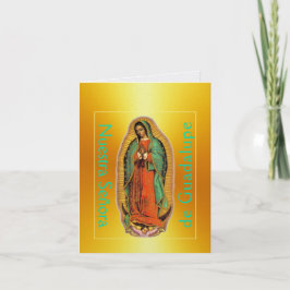Unsere Liebe Frau von Guadalupe Karte