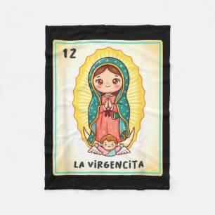 Unsere Liebe Frau von Guadalupe La Virgencita Mexi Fleecedecke