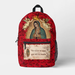 Unsere Liebe Frau von Guadalupe Mexikanische Katho Bedruckter Rucksack