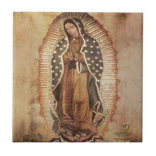 Unsere Liebe Frau von Guadalupe Mutter Maria Fliese