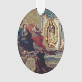 Unsere Liebe Frau von Guadalupe | Religiöses Anden Ornament