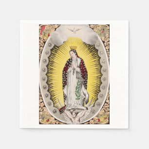 Unsere Liebe Frau von Guadalupe Serviette