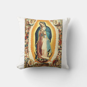 Unsere Liebe Frau von Guadalupe Strahlende Kunst Kissen