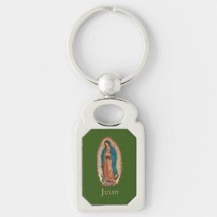 Unsere Liebe Frau von Guadalupe Vintage-Mexikanisc Schlüsselanhänger