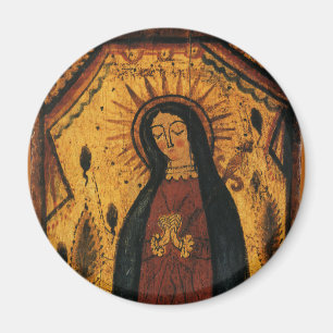 Unsere Liebe Frau von Guadalupe von Pedro Antonio  Magnet