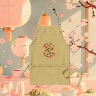 Unsere Liebe ist Chopstick - Couple Schürze