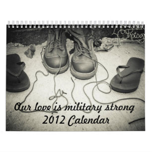 Unsere Liebe ist militärischer starker Kalender