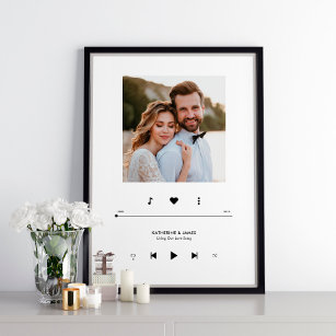 Unsere Liebe Song Custom Song Music Player Style Poster