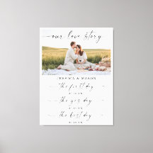 Unsere Liebe Story Timeline Hochzeitdekor wahren