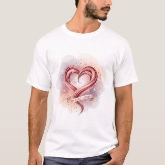 Unsere Liebesgeschichte – Romantisches Herzdesign T-Shirt