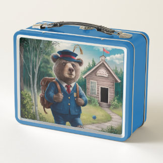 unsere Metal-Einhorn-Lunchbox Metall Brotdose