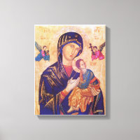 Unsere Mutter der ständigen Hilfe Symbol.