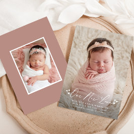 Unsere neue Liebe Skript Foto Geburtsankündigung Ankündigung