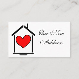 UNSERE NEUEN ADRESSEN-VISITENKARTEN VISITENKARTE